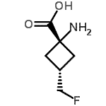 CAS#: 439090-12-7, cis-1-Amino-3-(Fluoromethyl)Cyclobutanecarboxylic Acid