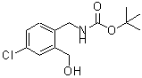 CAS#: 439117-40-5, [[4-Chloro-2-(Hydroxymethyl)Phenyl]Methyl]-Carbamic Acid 1,1-Dimethylethyl Ester