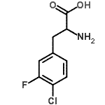 CAS#: 439587-16-3, 4-Chloro-3-Fluorophenylalanine
