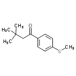 CAS#: 440121-15-3, 3,3-Dimethyl-1-[4-(Methylsulfanyl)Phenyl]-1-Butanone
