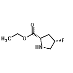 CAS#: 440678-87-5, Ethyl (4S)-4-Fluoro-L-Prolinate