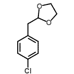CAS#: 4412-51-5, 2-(4-Chlorobenzyl)-1,3-Dioxolane