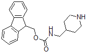 CAS 登录号：441295-75-6， (4-哌啶基甲基)-氨基甲酸 9H-芴-9-基甲基酯