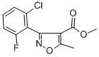 CAS 登录号：4415-09-2， 3-(2-氯-6-氟苯基)-5-甲基-4-异恶唑羧酸甲酯