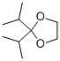 structure of CAS# 4421-10-7, 2,2-Diisopropyl-1,3-Dioxolane;2,2-Diisopropyl-1,3-Dioxolane;St5410180;Zinc00410177