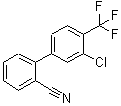 CAS 登录号：442670-46-4， 3'-氯-4'-(三氟甲基)-2-联苯甲腈