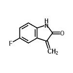CAS#: 442883-73-0, 5-Fluoro-3-Methylene-1,3-Dihydro-2H-Indol-2-One