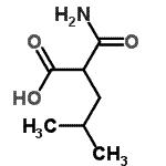 CAS 登录号：4431-58-7， 2-氨基甲酰-4-甲基戊酸