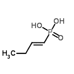 CAS 登录号：443118-99-8， (1E)-1-丁烯-1-基膦酸
