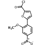 CAS#: 443123-41-9, 5-(2-Methoxy-4-Nitrophenyl)-2-Furoyl Chloride