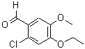 CAS#: 443125-57-3, 2-Chloro-4-Ethoxy-5-Methoxybenzaldehyde