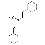 CAS 登录号：4432-75-1， 2-环己基-N-(2-环己基乙基)-N-甲基乙胺