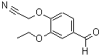 CAS#: 443290-21-9, (2-Ethoxy-4-Formylphenoxy)-Acetonitrile