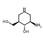 CAS#: 443649-03-4, (3R,4R,5R)-3-Amino-5-(Hydroxymethyl)-4-Piperidinol