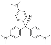 CAS#: 4439-06-9, 4-(N,N-Dimethylamino)-alpha,alpha-Bis[4-(Dimethylamino)Phenyl]-Benzeneacetonitrile