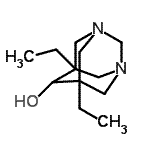 CAS#: 443923-02-2, 5,7-Diethyl-1,3-Diazatricyclo[3.3.1.1<Sup>3,7</Sup>]Decan-6-Ol