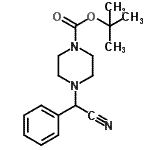 CAS 登录号：444891-21-8， 叔-丁基4-(氰基-苯基-甲基)哌嗪-1-羧酸酯