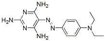 CAS#: 4449-92-7, 5-[[4-(Diethylamino)Phenyl]Azo]Pyrimidine-2,4,6-Triamine