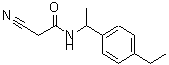 CAS 登录号：444907-84-0， 2-氰基-N-[1-(4-乙基苯基)乙基]-乙酰胺