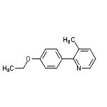 CAS#: 445218-65-5, 2-(4-Ethoxyphenyl)-3-Methylpyridine