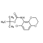 CAS#: 445219-92-1, 2-Methyl-2-Propanyl (6-Chloro-2,3-Dihydro-1,4-Benzodioxin-5-Yl)Carbamate