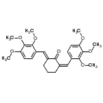CAS#: 445259-50-7, (2Z,6E)-2,6-Bis(2,3,4-Trimethoxybenzylidene)Cyclohexanone