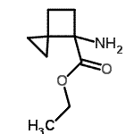 CAS 登录号：445306-48-9， 乙基4-氨基螺[2.3]己烷-4-羧酸酯