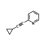 CAS#: 445424-05-5, 2-(Cyclopropylethynyl)Pyridine