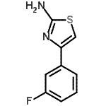 CAS#: 446065-20-9, 4-(3-Fluorophenyl)-1,3-Thiazol-2-Amine