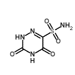 CAS#: 446268-23-1, 3,5-Dioxo-2,3,4,5-Tetrahydro-1,2,4-Triazine-6-Sulfonamide