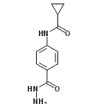 CAS 登录号：446278-50-8， N-[4-(肼基羰基)苯基]环丙烷甲酰胺
