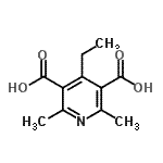 CAS 登录号：446278-54-2， 4-乙基-2,6-二甲基-3,5-吡啶二甲酸
