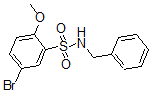 CAS 登录号：446308-82-3， N-苄基-5-溴-2-甲氧基苯磺酰胺