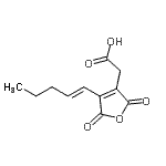 CAS#: 446875-80-5, {2,5-Dioxo-4-[(1E)-1-Penten-1-Yl]-2,5-Dihydro-3-Furanyl}Acetic Acid
