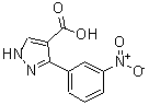 CAS#: 448187-56-2, 3-(3-Nitrophenyl)-1H-Pyrazole-4-Carboxylic Acid