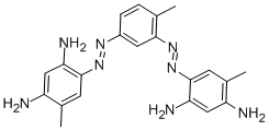 CAS#: 4482-25-1, 5,5'-[(4-Methyl-1,3-Phenylene)Bis(Azo)]Bis[Toluene-2,4-Diamine]