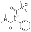 CAS 登录号：4482-55-7， 1,1-二甲基-3-苯基脲三氯乙酸盐