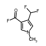 CAS#: 448236-05-3, 4-(Difluoromethyl)-1-Methyl-1H-Pyrrole-3-Carbonyl Fluoride
