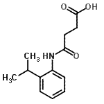 CAS 登录号：448250-78-0， 4-[(2-异丙基苯基)氨基]-4-氧代丁酸