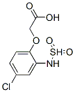 CAS 登录号：4486-75-3， 4-氯-2-磺酰胺基苯氧基乙酸