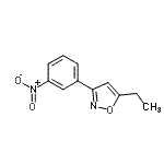 CAS#: 449181-21-9, 5-Ethyl-3-(3-Nitrophenyl)-1,2-Oxazole