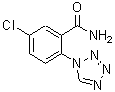 CAS#: 449758-27-4, 5-Chloro-2-(1H-Tetrazol-1-Yl)Benzamide
