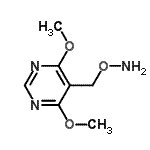 CAS 登录号：451459-02-2， 5-[(氨基氧基)甲基]-4,6-二甲氧基嘧啶
