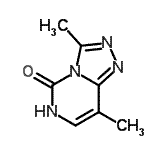 CAS 登录号：452323-86-3， 3,8-二甲基[1,2,4]三唑并[4,3-c]嘧啶-5(6H)-酮