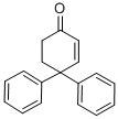 CAS 登录号：4528-64-7， 4,4-二苯基-2-环己烯-1-酮