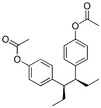 CAS 登录号：4547-76-6， [4-[(3R,4S)-4-(4-乙酰氧基苯基)己烷-3-基]苯基]乙酸酯