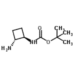 CAS#: 454709-94-5, 2-Methyl-2-Propanyl [(1R,2R)-2-Aminocyclobutyl]Carbamate