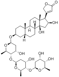 CAS 登录号：4562-36-1， 芰皂毒素