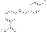 CAS 登录号：457-97-6， 3-[(4-氟苄基)氧基]苯甲酸