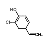 CAS#: 45803-91-6, 2-Chloro-4-Vinylphenol
